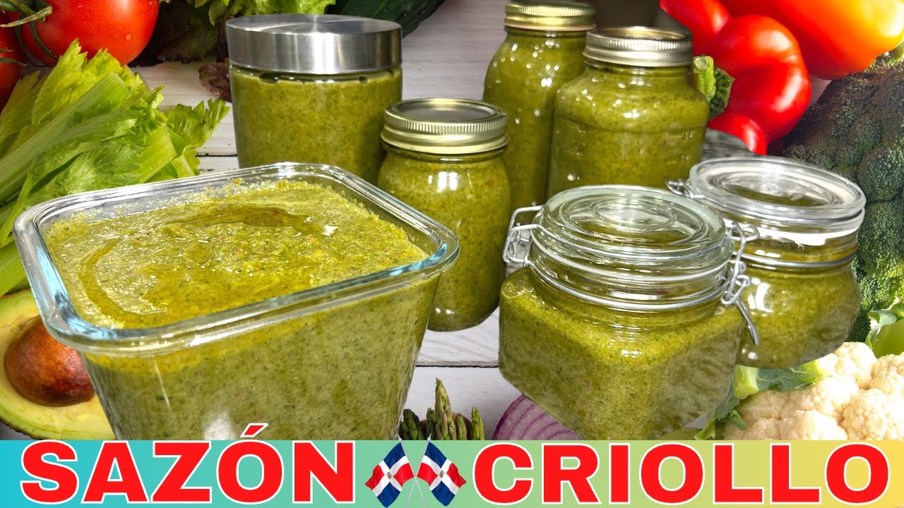 C&oacute;mo Preparar SOFRITO SAZ&Oacute;N CASERO DOMINICANO 🇩🇴