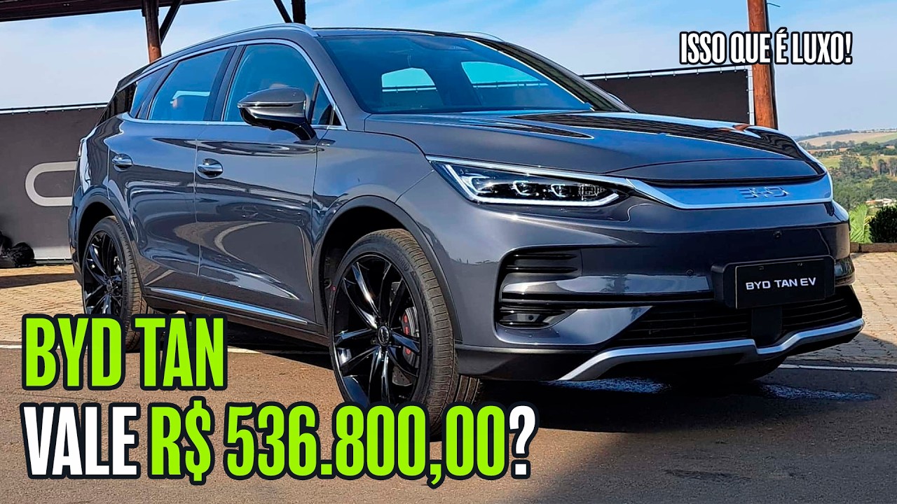 MEIO MILHÃO POR ESSE CARRO?! - Avaliação BYD Tan EV 2025