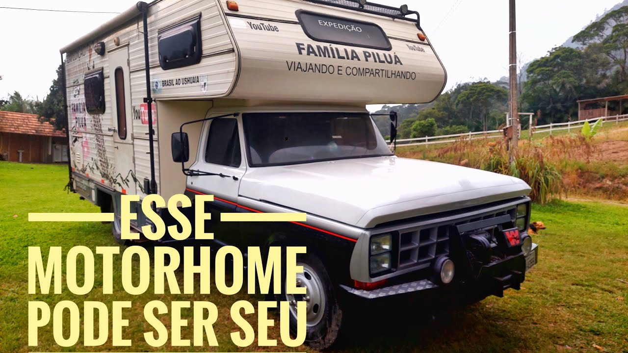 OPORTUNIDADE MOTORHOME F4000 1985 A VENDA
