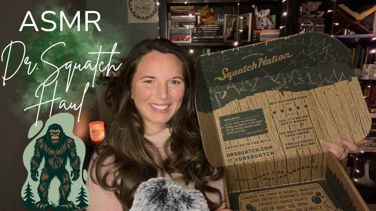 ASMR Dr. Squatch Hygiene Haul