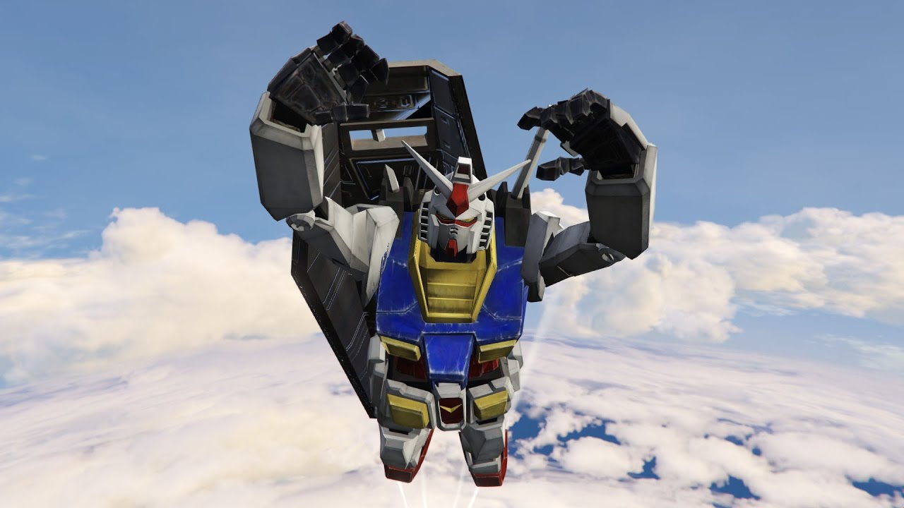 หุ่นรบกันดั้ม กองกำลังสหพันธ์โลก (GTA 5 Mods)