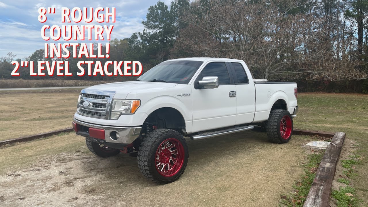 Подъемник для бездорожья F150 высотой 6 дюймов с 2-дюймовым уровнем! | Видеоблог о грузоперевозках