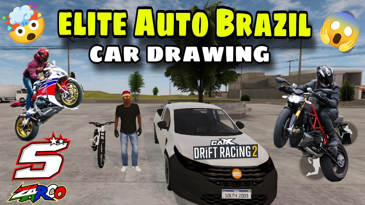 OPÇÃO DE ANDAR COM VÁRIAS MOTOS E NOVOS ADESIVOS PRA H2 NA ATUALIZAÇÃO DO ELITE AUTO BRASIL📈🤯