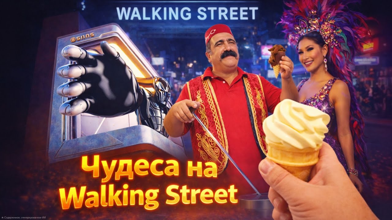 Чудеса! Нас угощали БЕСПЛАТНО на Walking Street. Самая УЖАСНАЯ работа в Таиланде. Как терпят такое?