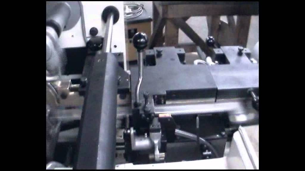 A.M.P-Rose 340 cut and wrap stickpack machine