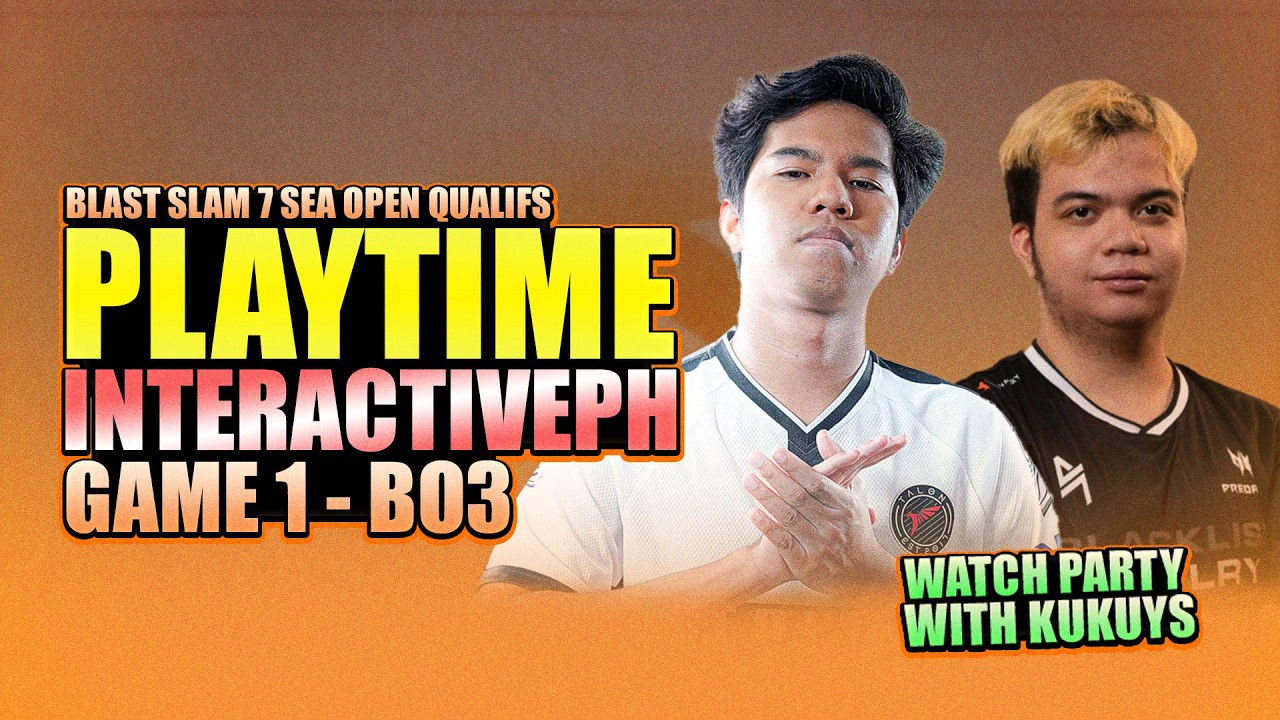 PLAYTIME vs IAP GAME 1 - WATCH PARTY WITH KUKUYS - BLAST SLAM 7 SEA Open Qualifs #2