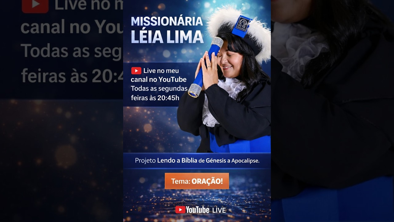 Live Segunda da Palavra/ Missionária Léia Lima #léialima #oração #qualificado #clamar