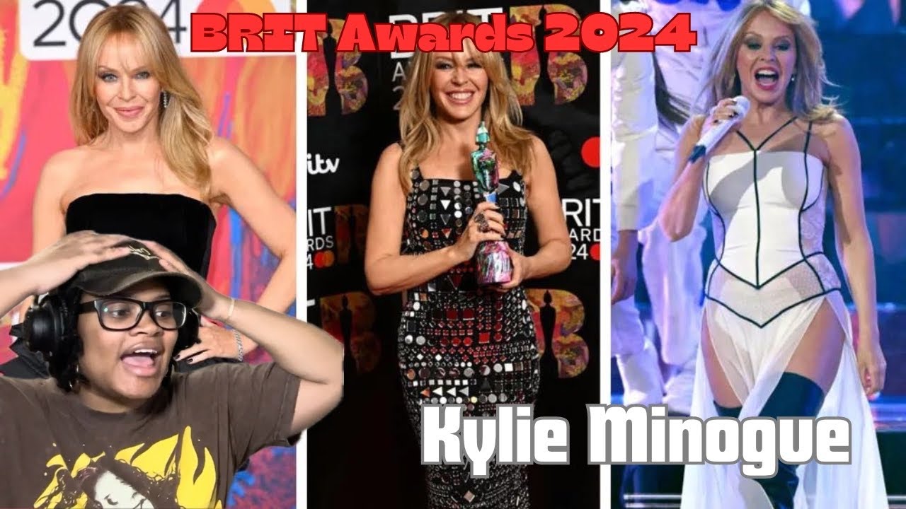 Kylie Minogue- Full BRIT Awards 2024 Reaction! #kylieminogue #kylie #britawards
