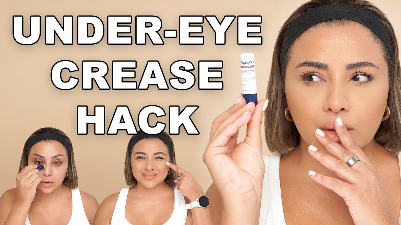 The Secret To Stop Under Eye Creasing - The Best Makeup Hack Ever!