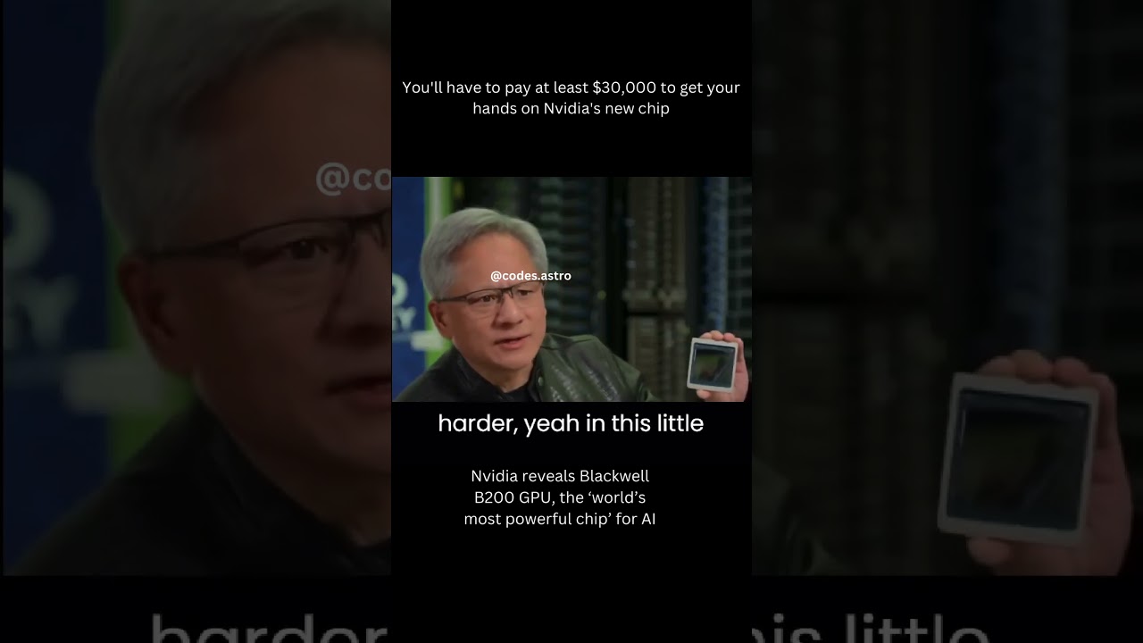 New AI chip by NIVDIA #ai #nvidia #chips