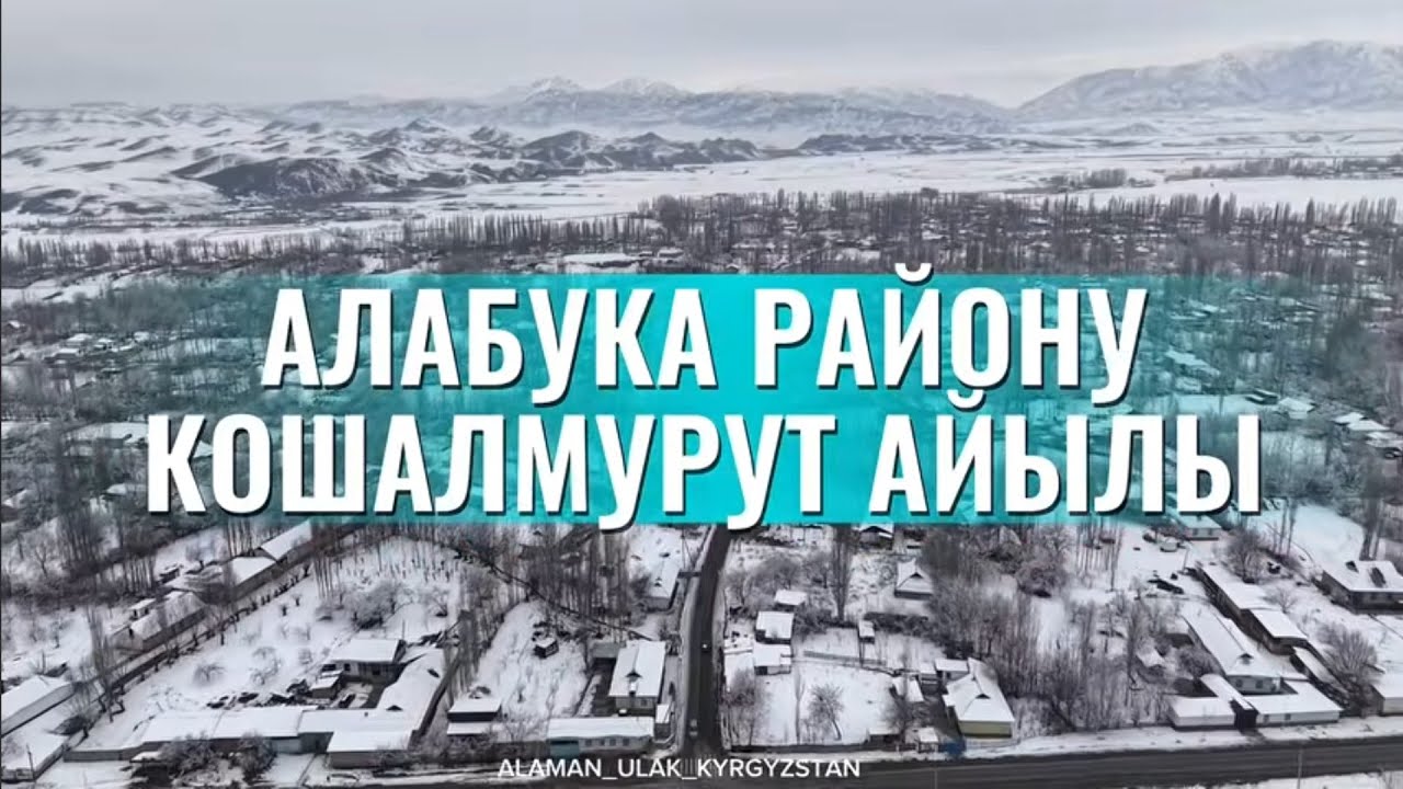 Алабука району Кошалмурут айылы Ыркесе аламан улагы 19.01.2025 жыл
