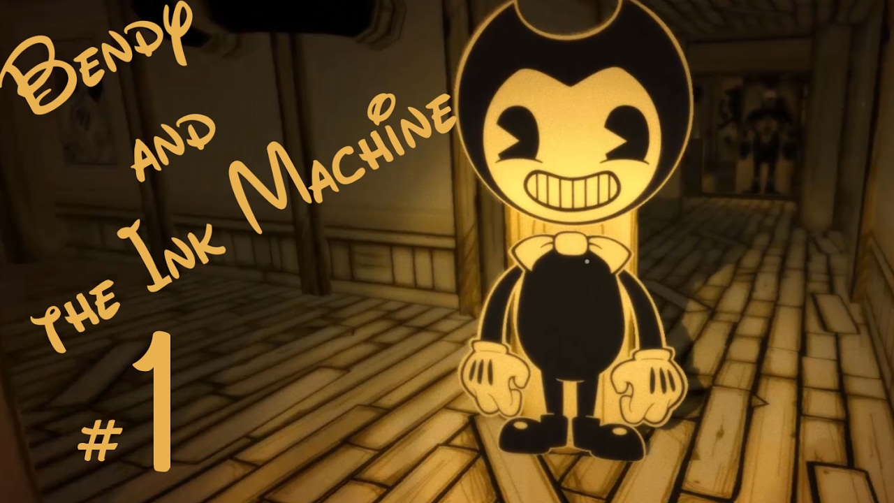 【Gameplay Walkthrough】 Bendy and the Ink Machine Chapter 1 (V1.0)【Horror Game】No Commentary