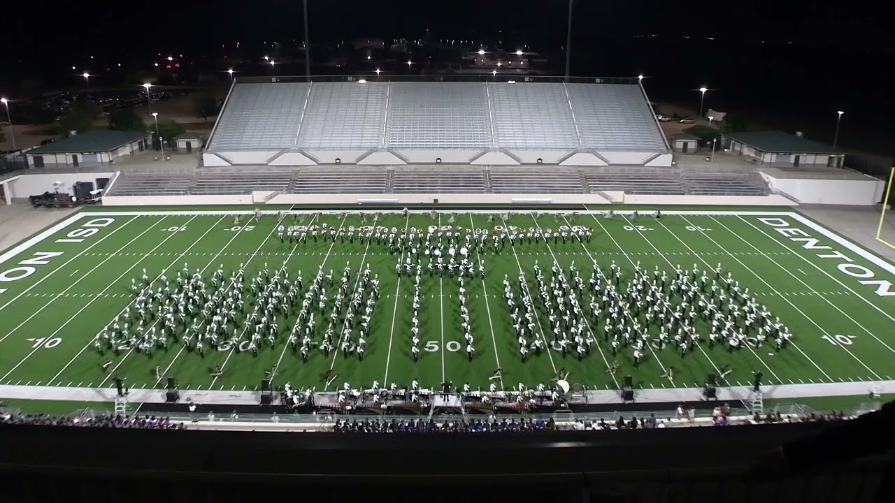 UNT Exhibition Performance at Sounds of the Stadium 9/26