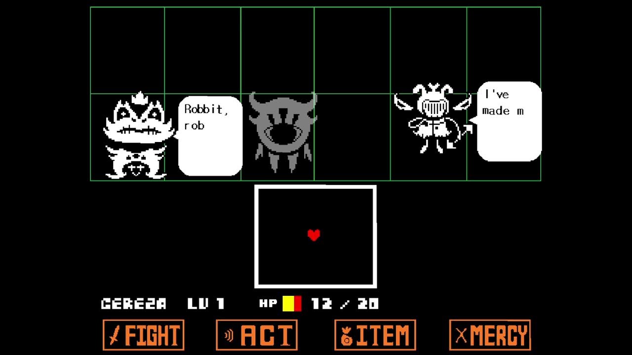 Seguimos con la Ruta Cereza (pacifista p) -3 #undertale #Undertale #powerpoint2019