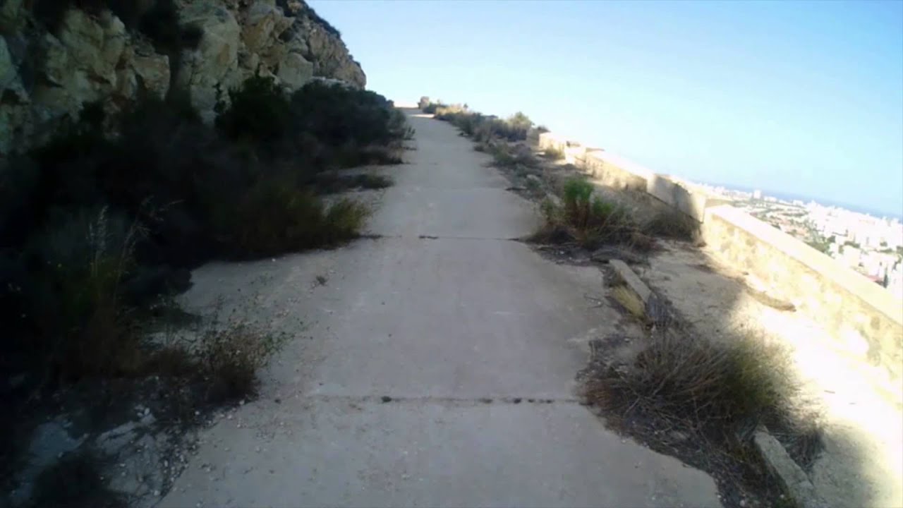 Subida a Serra Grossa. Albufereta. Alicante.