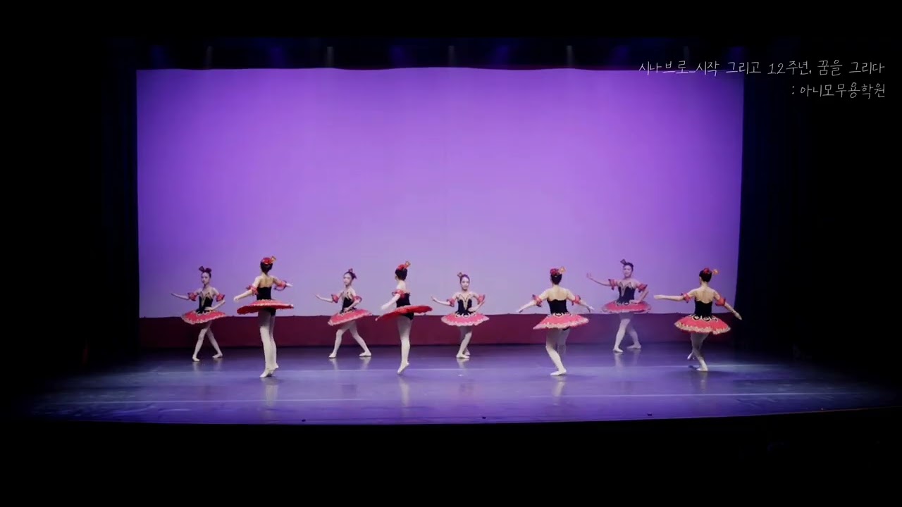 진해발레 [2026]아니모무용학원 발표회: 파키타 중 군무: 발레군무