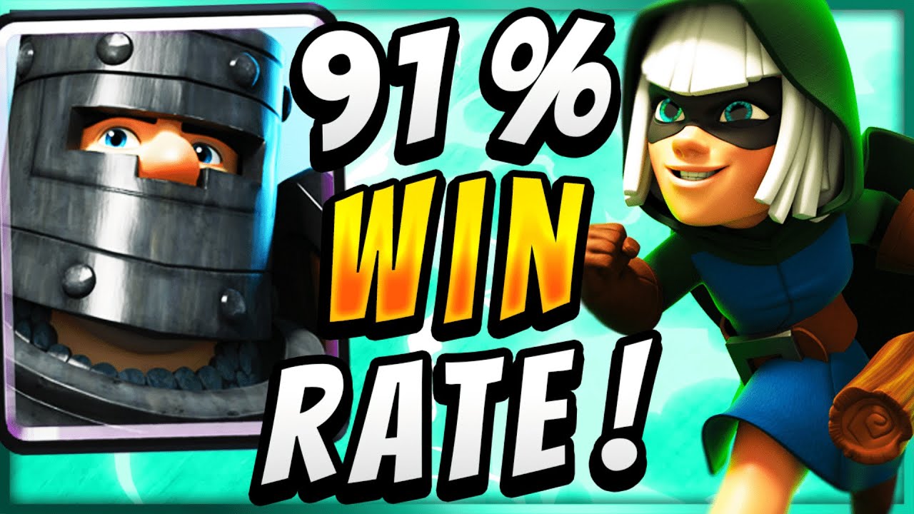 91% WIN RATE! STRONGEST BRIDGE SPAM DECK in CLASH ROYALE!