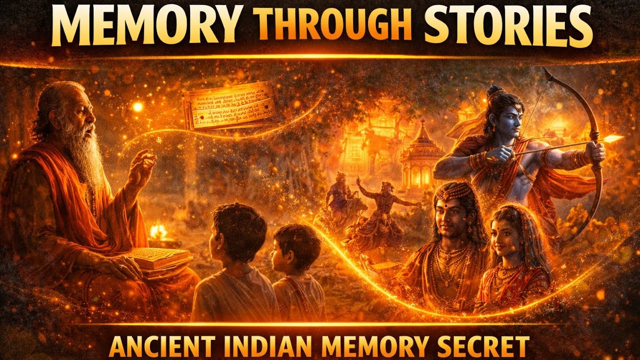 The Ancient Indian Story Memory System | How Epics Trained Powerful Memory