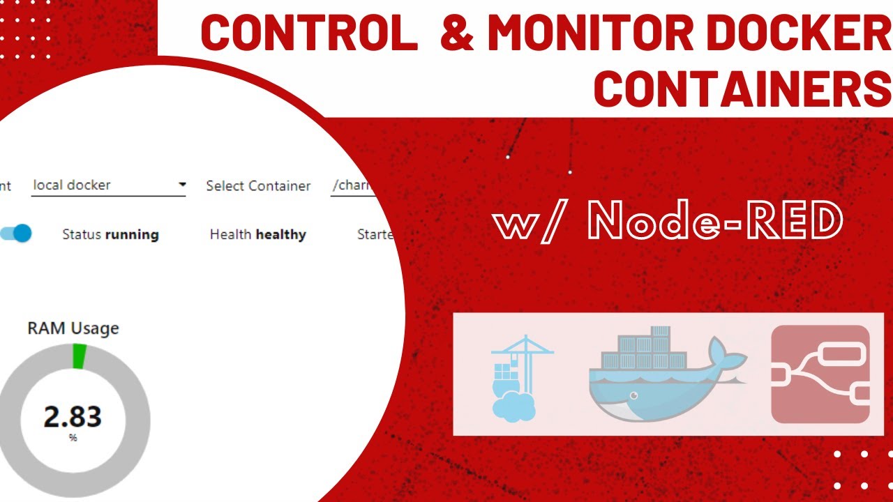 How to interact with Docker containers from node-RED ?