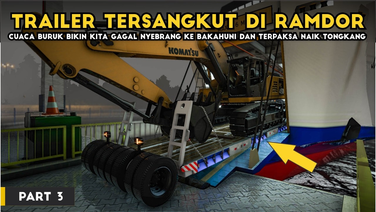 GAGAL NYEBRANG KE PULAU SUMATERA KARNA CUACA BURUK TERPAKSA NUNGGU LAMA ❗❗❗