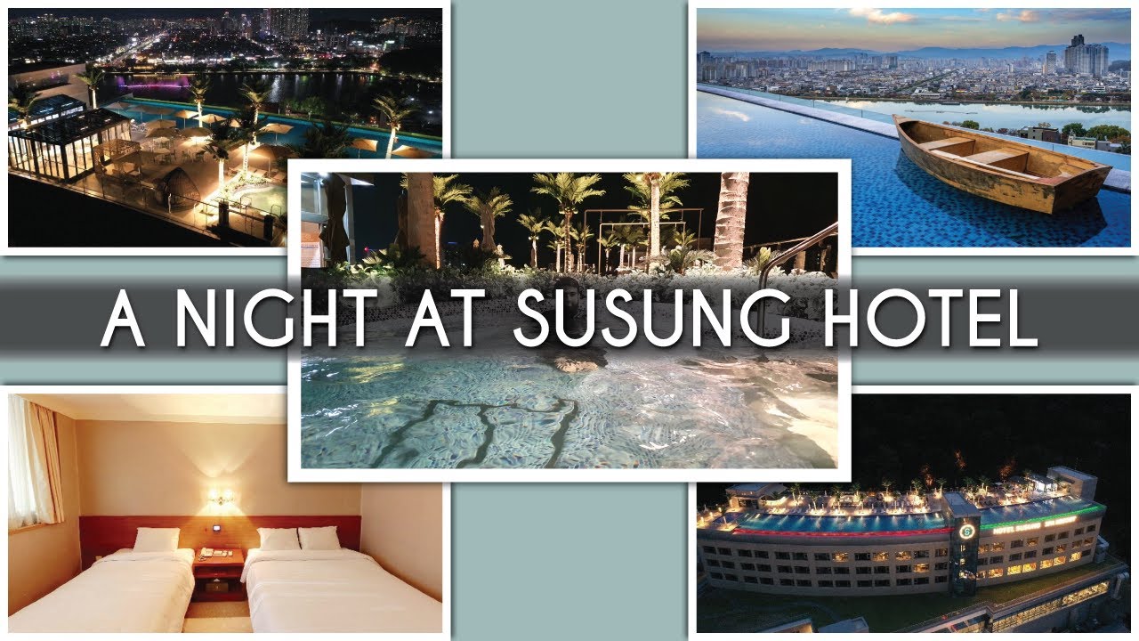 [ENG] A Night at Susung Hotel | Daegu | South Korea | Outdoor Swimming Pool | Fitness Center | Food