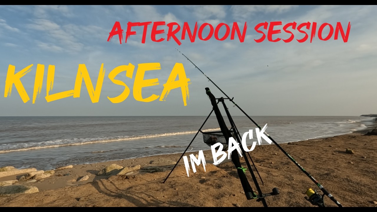 Sea Fishing  UK - Kilnsea. Afternoon Fishing - East Coast #fishing #cod #sea fishing