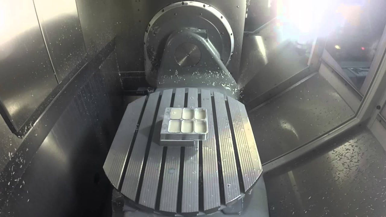 OneCNC CAD CAM 5 Axis Simultaneous Machining with Hermle