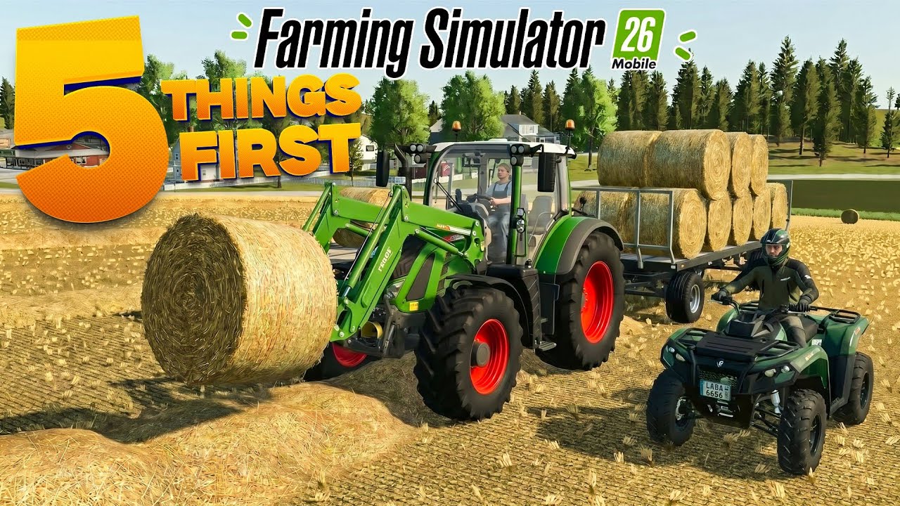 5 вещей, которые я сделаю в первую очередь в Farming Simulator 26!