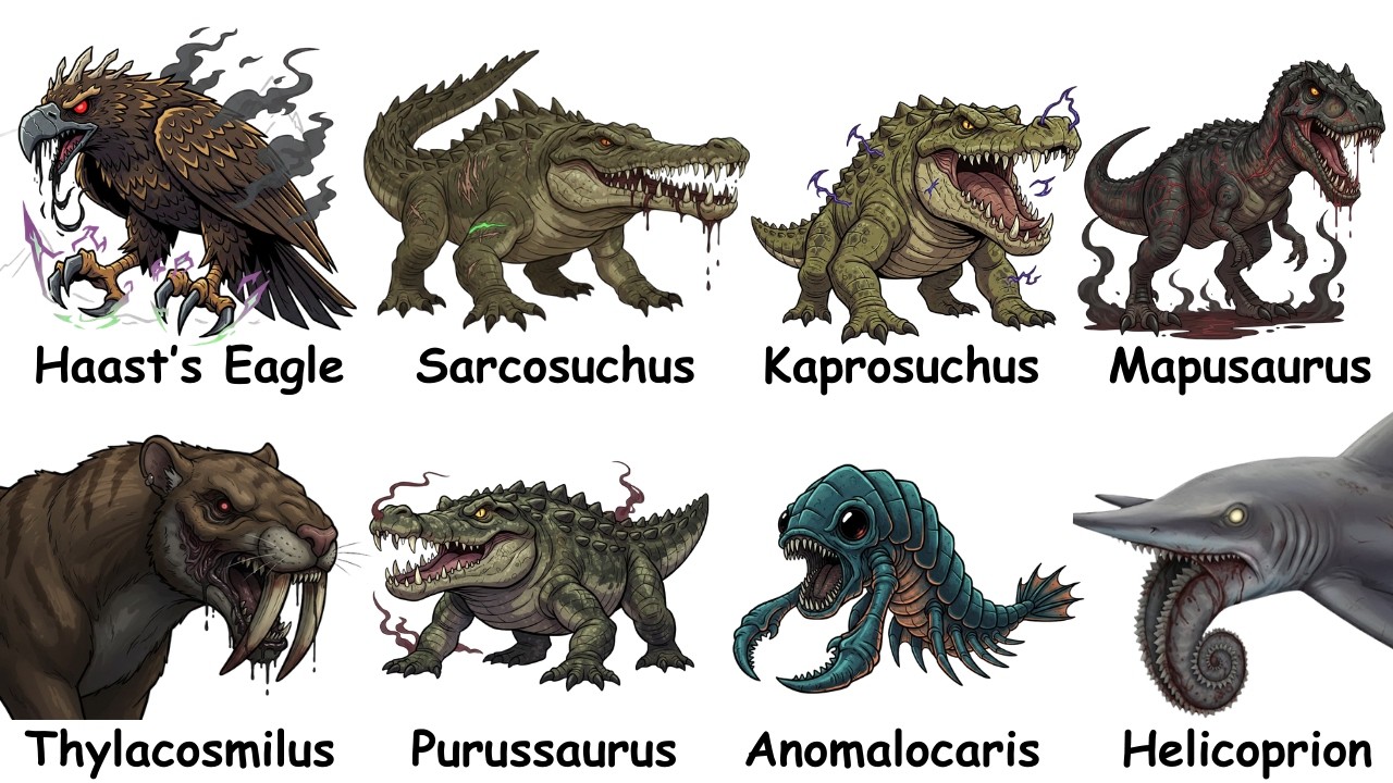 Every Most TERRIFYING Predators Ever Explained in 10 Minutes