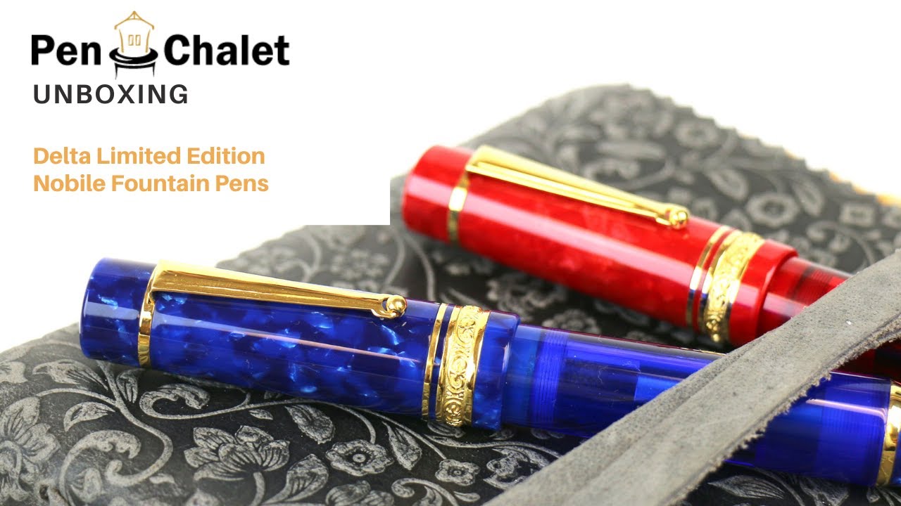 Delta LIMITED EDITION Release Alert! Meet the Delta Nobile Fountain Pen