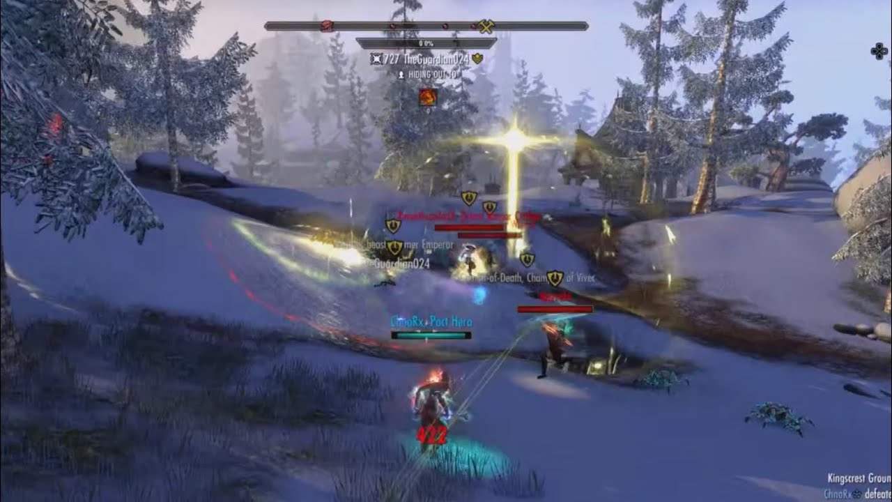 ESO PvP Magicka Sorcerer 1vX (Necrom) #2
