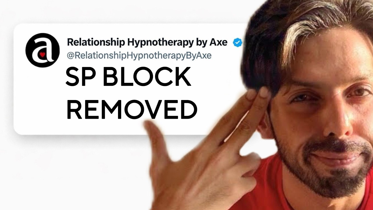 SP Block CLEARED in Minutes - Instant Hypnosis Technique