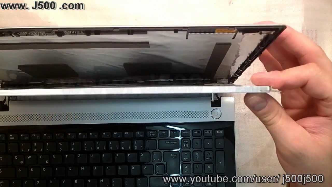 Samsung Laptop Change Screen LED Replace RV515 RV520 RV511 300E