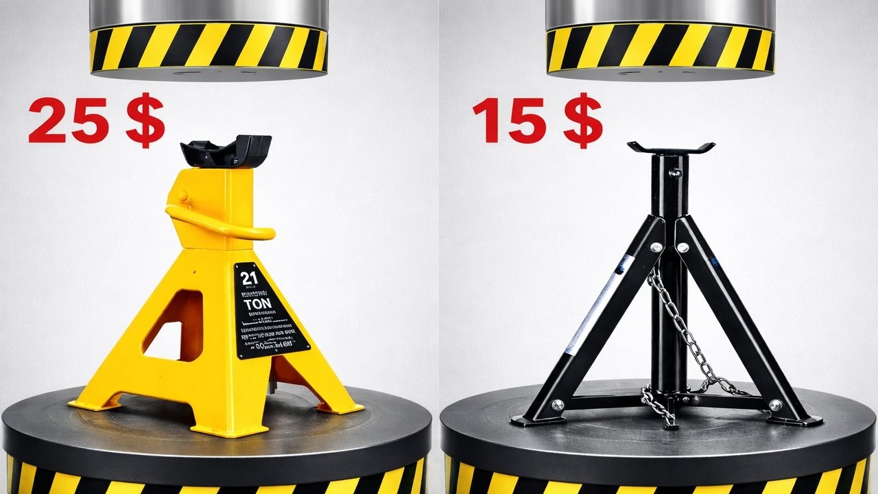 EXPENSIVE VS CHEAP CAR STANDS UNDER HYDRAULIC PRESS AGAINST | 🇺🇸 USA VS 🇨🇳 CHINA