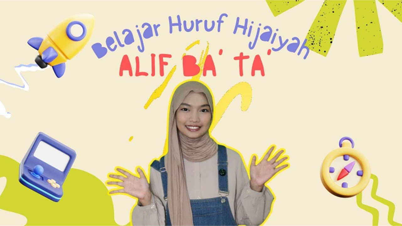 “Belajar Alif Ba Ta Bareng Kak Yuna | Pengenalan Huruf, Game Cari Huruf & Coding Warna Seru!”