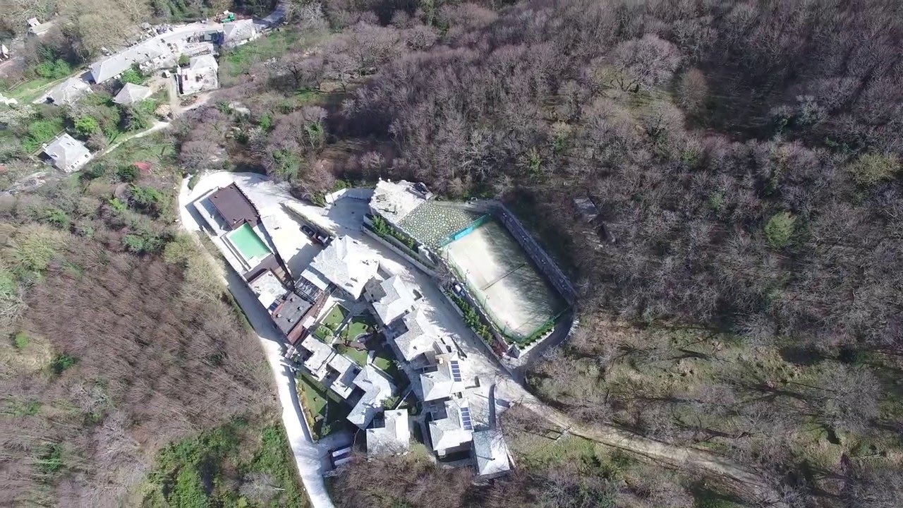 12 HOTEL - Luxury Resort - Pelion - Tsagarada (&Pi;&eta;&lambda;&iota;&omicron;) 4K Drone