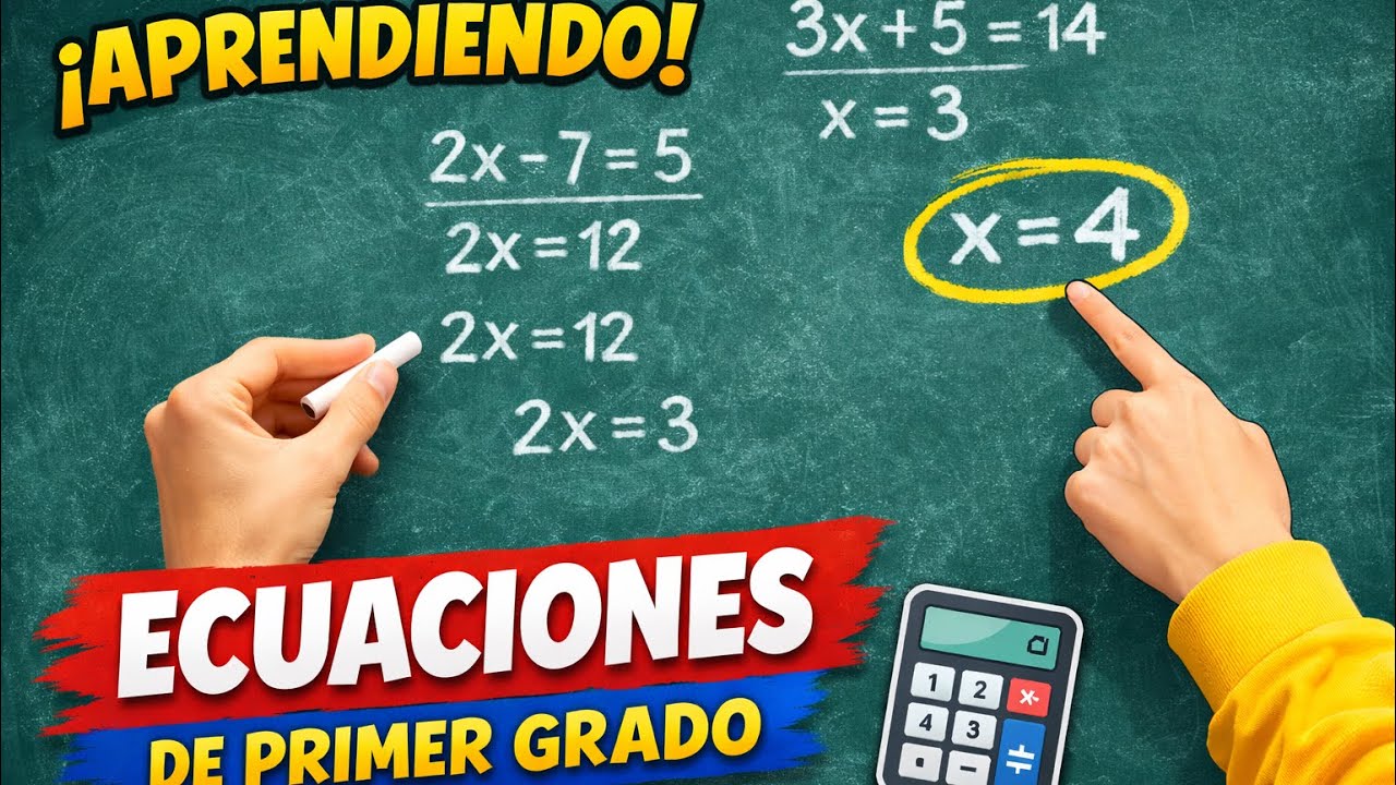 Ecuaciones de primer grado y con (paréntesis)