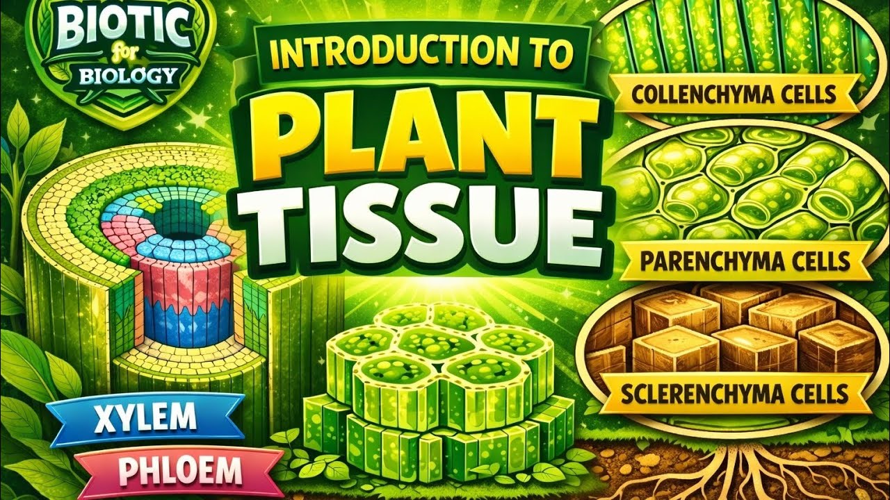 Tissue || Introduction || characteristics of meristematic tissue ||