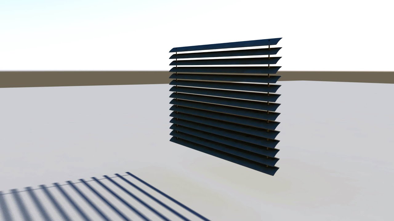 How to rig blinds in Maya 2016