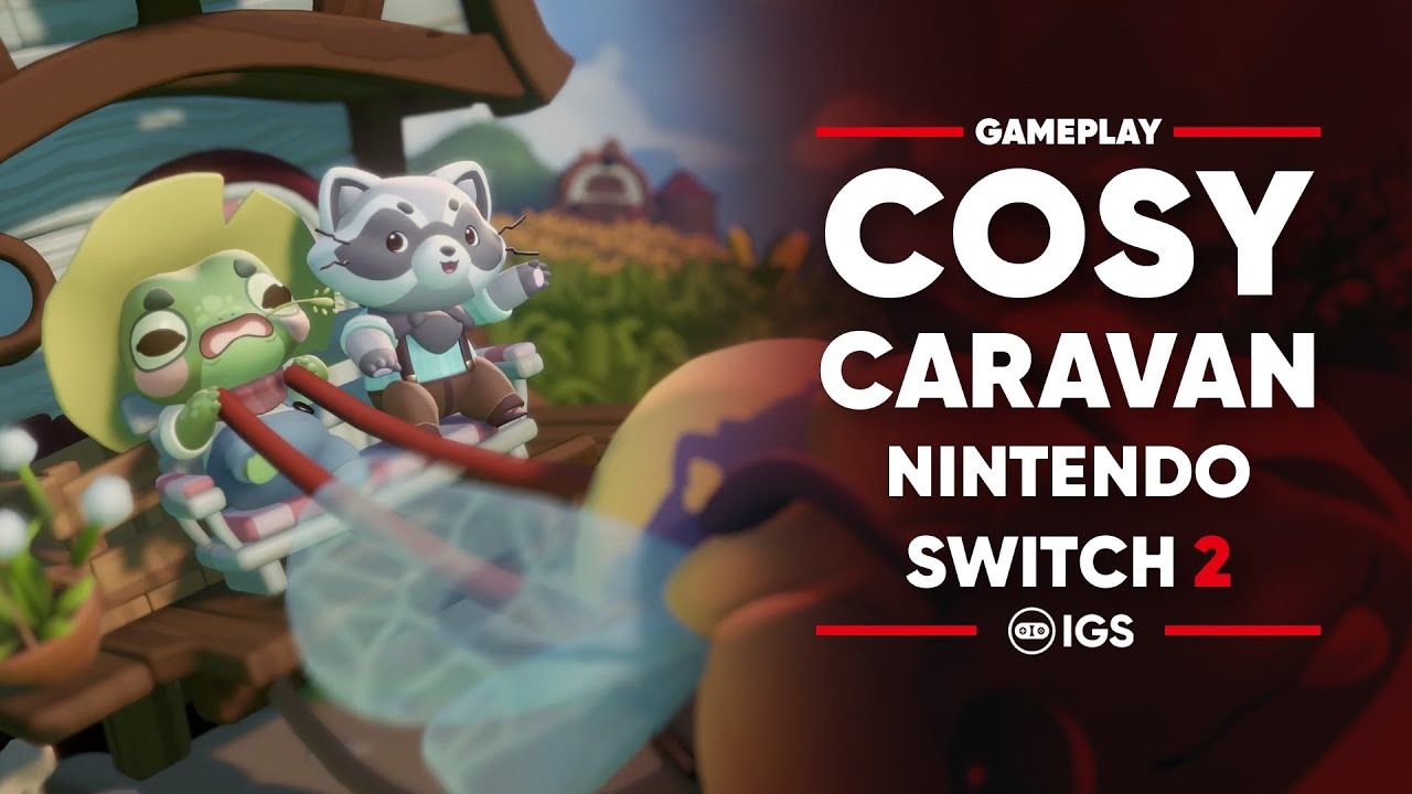 Cosy Caravan Nintendo Switch 2 Gameplay