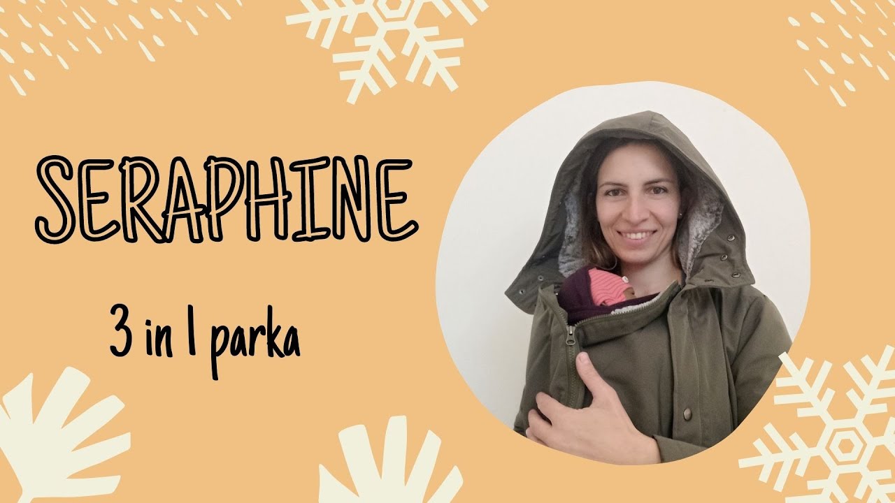 Seraphine 3 in 1 parka: giacca per il babywearing e premaman