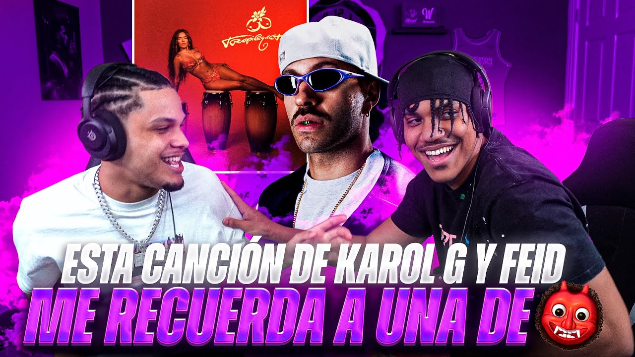 VERANO ROSA “REACCIÓN” de KAROL G y FEID | ESTA CANCIÓN SE PARECE A…
