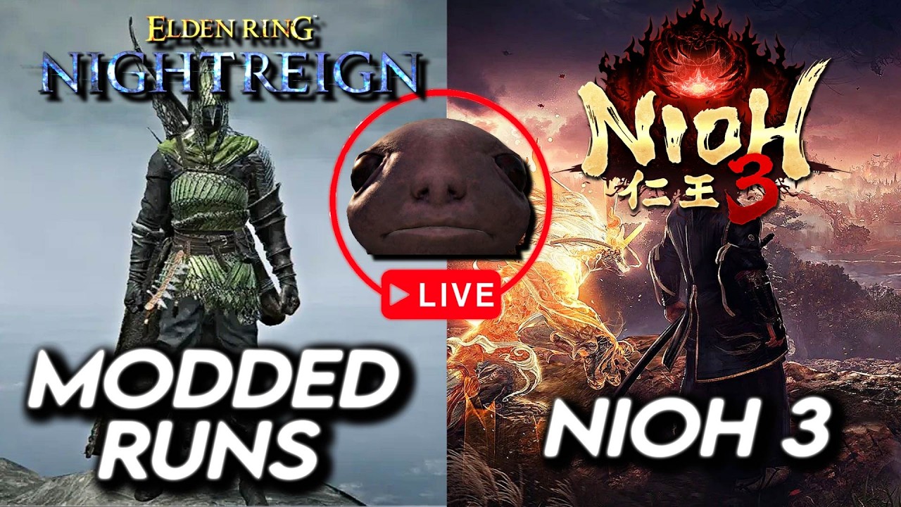 Nightreign Mod Viewer Runs Then Nioh 3 Hardcore !mod !newvideo !discord