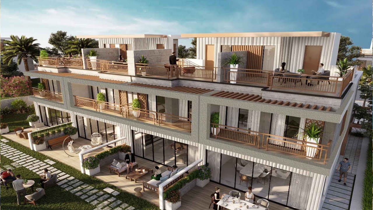 Damac Hills 2 Camelia - 3 & 4 Bedroom Townhouse Villas Video Dubai UAE- Sale offer Price Payment