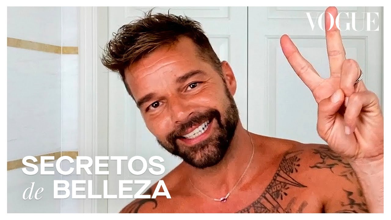 Ricky Martin revela cómo cuida su piel | Secretos de Belleza | Vogue México