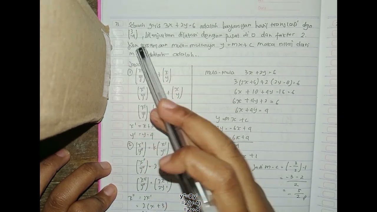 KISI KISI UH matematika lanjut Part 2 (16-25) 