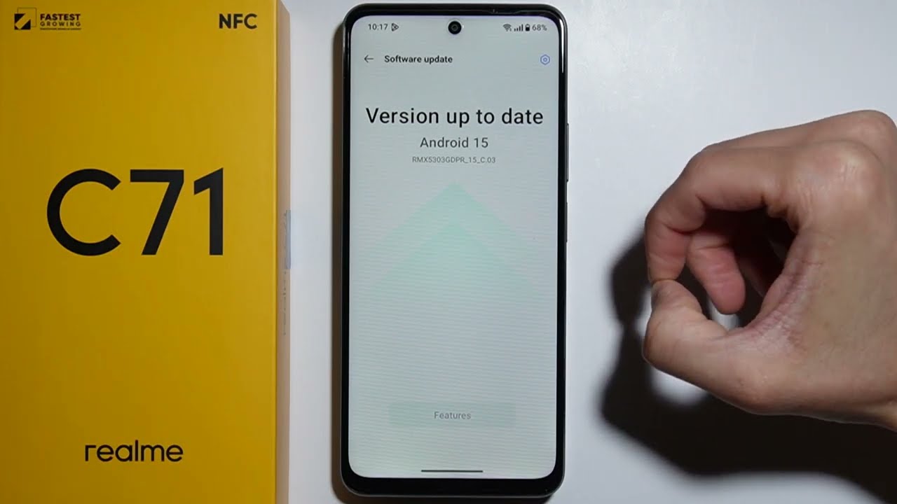 Realme C71: How to Update Software?
