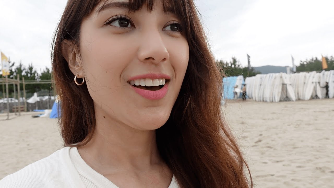 Yangyang beach vlog فلوق رحلة البحر
