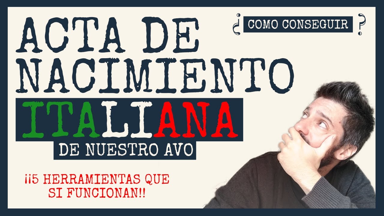 5 TRUCOS para encontrar el ACTA de tu AVO 🔥 - Curso Práctico Ciudadanía Italiana