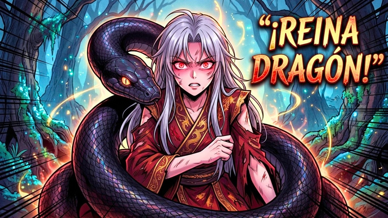 Secuestré a una Serpiente Herida… ¡Pero Era la Reina Dragón Reencarnada! | Manhwa mejor